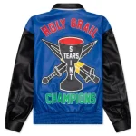 Denim Tears Holy Grail Varsity Saint Tears Jacket - Image 2