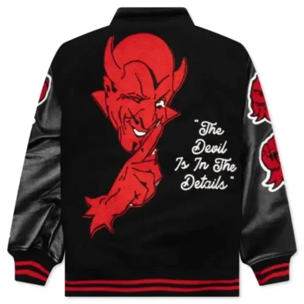 Meta Description (155–160 characters) Shop the Denim Tears Holy Grail Varsity Saint Tears Jacket, crafted with premium materials, bold varsity styling, and exceptional comfort for everyday streetwear. Short Description The Denim Tears Holy Grail Varsity Saint Tears Jacket blends premium craftsmanship with iconic varsity design. Featuring high-quality materials, eye-catching embroidered details, and a comfortable fit, this jacket is the perfect choice for those who want to elevate their streetwear collection with timeless style. Long Description The Denim Tears Holy Grail Varsity Saint Tears Jacket is a standout outerwear piece that captures the essence of modern streetwear and classic varsity fashion. Designed with premium craftsmanship and distinctive detailing, this jacket delivers a bold look while offering exceptional comfort and durability. Constructed from high-quality materials, the jacket is built to provide warmth, long-lasting wear, and a structured fit. Its signature varsity silhouette is enhanced with embroidered graphics, rib-knit cuffs and hem, and premium finishing touches that create a stylish, eye-catching appearance. Whether paired with denim, cargo pants, or joggers, this jacket effortlessly complements both casual and elevated streetwear outfits. Designed for versatility, the Holy Grail Varsity Saint Tears Jacket is suitable for everyday wear, social outings, and seasonal layering. The comfortable interior lining and durable construction ensure all-day comfort without compromising on style. Key Features Premium-quality fabric for durability and comfort Classic varsity jacket silhouette Distinctive Holy Grail and Saint Tears-inspired embroidered detailing Rib-knit collar, cuffs, and hem for a secure fit Soft inner lining for added warmth and comfort Functional side pockets and secure front button closure Ideal for casual wear, streetwear styling, and layering Timeless design that complements a variety of outfits Upgrade your wardrobe with the Denim Tears Holy Grail Varsity Saint Tears Jacket, a perfect combination of luxury craftsmanship, iconic varsity aesthetics, and contemporary streetwear appeal. Whether you're making a statement or completing your everyday look, this jacket offers the ideal balance of fashion, comfort, and versatility.