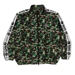 Green BAPE x Saint Michaels Varsity Jacket