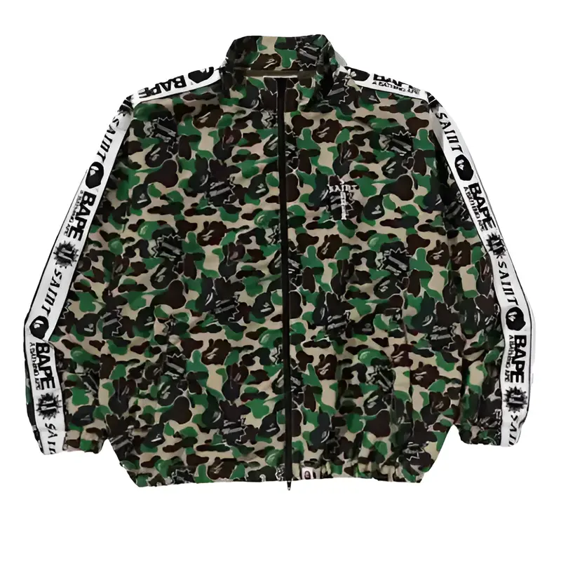 Green BAPE x Saint Michaels Varsity Jacket Green BAPE x Saint Michaels Varsity Jacket
