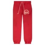 Red Vlone Sweatpants – Long Description Make a bold statement with the Red Vlone Sweatpants, designed for streetwear enthusiasts who demand both comfort and standout style. Crafted from premium cotton fleece, these sweatpants offer a soft, breathable feel with lasting durability for everyday wear. The vibrant red color and iconic Vlone-inspired design create a striking look that complements any modern wardrobe. Featuring a relaxed fit, adjustable drawstring waistband, ribbed ankle cuffs, and convenient side pockets, these sweatpants provide the perfect balance of functionality and fashion. Whether you're heading out with friends, relaxing at home, or elevating your casual outfit, the Red Vlone Sweatpants deliver unmatched comfort and effortless style. Pair them with a hoodie, oversized tee, or your favorite sneakers to complete the ultimate streetwear look. Designed for all-day wear, these sweatpants are a must-have addition to any fashion-forward collection. Features: Premium cotton fleece construction Bold red colorway Vlone-inspired graphic design Adjustable drawstring waistband Relaxed fit for everyday comfort Ribbed ankle cuffs Functional side pockets Perfect for casual wear, travel, and streetwear outfits