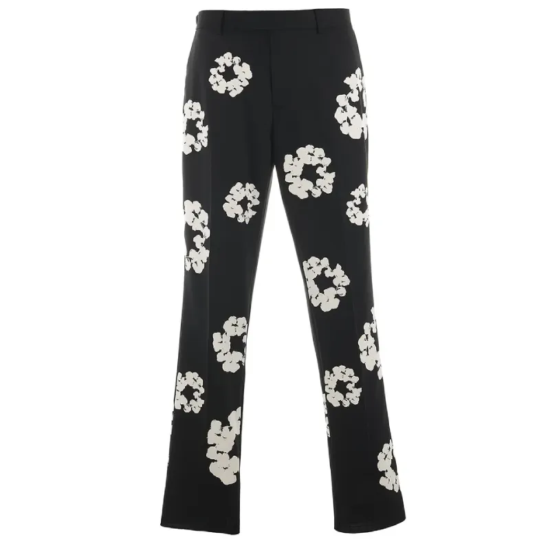 Saint Michaels DENIM TEARS Cotton Wreath Slacks Saint Michaels DENIM TEARS Cotton Wreath Slacks
