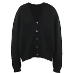 Saint Michaels Sweaters Black Cardigan