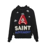 SAINT A LOVE Knit Zip-up Hoodie